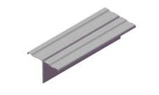 Профиль вертикальный основной Т-обр. AR ВО100х50х1,2Т ОЦ ОН