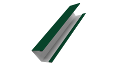 Крышка для забора жалюзи Milan Slim Grand Line 0,5 PE RAL 6005 зеленый мох (2м)