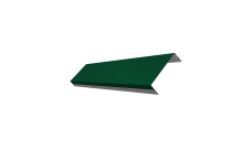 Ламель обратная 100 забора жалюзи Texas 0,5 Satin RAL 6005 зеленый мох