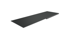 Планка финишная 48х25 0,45 PE с пленкой RAL 7016 антрацитово-серый (2м)