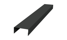 Крышка 30х15 жалюзи Texas 0,45 PE-Double RAL 7016 антрацитово-серый (2м)