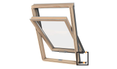 Окно мансардное DAKEA KAA B1500 78х140 (двухкамерное, ручка снизу)