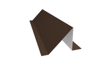 Планка снегозадержания 0,45 Drap TX RAL 8017 шоколад (2м)