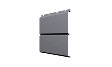 Софит ЭкоБрус без перфорации 0,345 Grand Line 0,5 Satin с пленкой RAL 7004 сигнальный серый