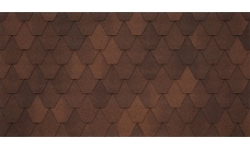 Черепица гибкая Tegola Sardegna liberica 020 (коричневый кофе) распродажа