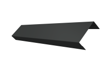 Ламель лицевая 50 забора жалюзи Texas 0,45 PE-Double RAL 7016 антрацитово-серый