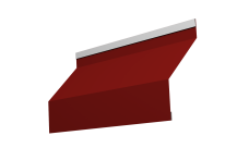 Ламель забора жалюзи Milan new 0,5 Satin RAL 3011 коричнево-красный