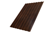 Профнастил С20B 0,45 Print-Double Premium Cherry Wood Dark F