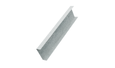 Декоративная накладка на столб универсальная 62х55 для забора жалюзи 0,5 Zn (1,8м)