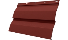 Корабельная доска Grand Line 0,45 PE с пленкой RAL 3009 оксидно-красный