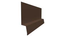 Планка начальная фальц Grand Line 0,45 Drap TX RAL 8017 шоколад (2м)