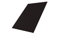 Профнастил С10R Grand Line 0,45 Drap-double TX RAL 9005 черный