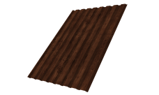 Профнастил С20A Grand Line 0,45 Print Elite Cherry Wood TwinColor