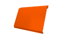 Софит металлический Вертикаль 0,2 classic Grand Line 0,45 PE с пленкой RAL 2004 оранжевый