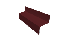 Отлив межэтажный 45 Grand Line 0,45 Grand Line Drap TX RAL 3005 красное вино (2м)