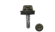 Саморез по металлу Daxmer 5,5х19 (250шт) сверло №3 RAL 7002