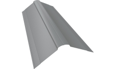 Планка конька фигурного 150х150 Grand Line 0,45 Drap RAL 7004 сигнальный серый (2м)