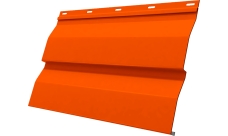 Корабельная доска Grand Line 0,45 PE с пленкой RAL 2004 оранжевый