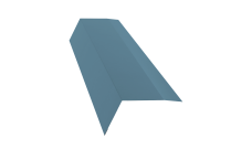 Планка карнизная 100х65 0,45 Drap TX RAL 5024 пастельно-синий (2м)