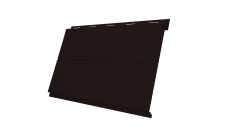 Софит металлический Вертикаль 0,2 line Grand Line 0,45 PE-Double с пленкой RAL 9005 черный