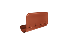 Ограничитель перелива Grand Line PU 125/90 RAL 8004 терракота