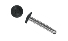 Саморез ПШС 4,2х25 (500шт) шлиц PH2 RAL 7021