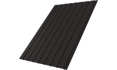 Профнастил С10R Grand Line 0,5 Satin RR 32 темно-коричневый