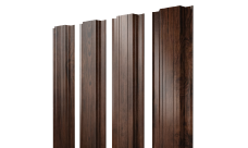 Штакетник Прямоугольный с прямым резом 0,45 Print Elite Cherry Wood TwinColor