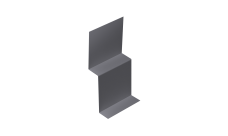 Стартовый профиль фибросайдинга 0,7 PE с пленкой RAL 7004 сигнальный серый (3м)