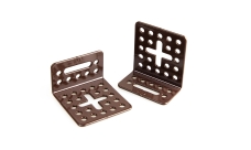 Уголок для перил ДПК Grand Line 3D коричневый (упаковка 2шт)