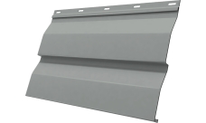 Корабельная доска 0,265 Grand Line 0,45 PE с пленкой RAL 9006 бело-алюминиевый