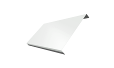 Ламель обратная 200 забора жалюзи Texas 0,5 PE RAL 9003 сигнальный белый