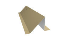 Планка снегозадержания Grand Line 0,45 PE с пленкой RAL 1014 слоновая кость (3м)