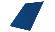 Профнастил С10A Grand Line 0,5 Satin RAL 5005 сигнальный синий