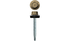 Саморез кровельный Daxmer 4,8х35 (250шт) сверло №1 RAL 1014