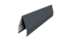 Ламель забора жалюзи Tokyo new 0,5 Satin RAL 7024 мокрый асфальт