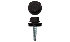 Саморез по металлу Daxmer 4,8х19 RAL 8019 (250) сверло №2