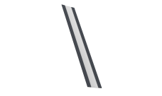 Крепежная планка жалюзи Milan, Milan Slim, Tokyo 0,5 Drap TX RAL 7024 мокрый асфальт (1,8м)