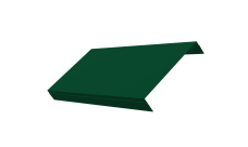 Ламель обратная 150 забора жалюзи Texas 0,45 PE-Double RAL 6005 зеленый мох