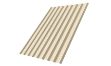 Профнастил С20A 0,45 Print Elite Milky Wood TwinColor