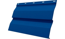 Корабельная доска НН Grand Line 0,45 PE с пленкой RAL 5005 сигнальный синий