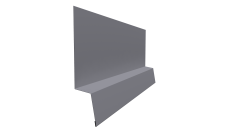 Планка начальная фальц 0,45 Drap RAL 7004 сигнальный серый (2м)