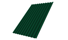 Профнастил С21R Grand Line 0,45 PE-Double RAL 6005 зеленый мох