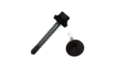 Саморез по металлу Daxmer 5,5х32 (250шт) сверло №3 RAL 9005