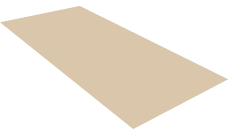 Плоский лист Grand Line 0,45 Drap TX RAL 1015 светлая слоновая кость