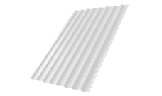 Профнастил С20B Grand Line 0,5 Satin RAL 9003 сигнальный белый