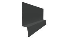 Планка начальная фальц 0,45 PE с пленкой RAL 7016 антрацитово-серый (3м)