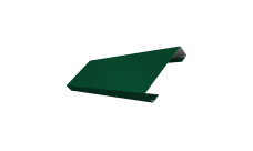 Ламель лицевая 100 забора жалюзи Texas Grand Line 0,5 Satin Matt TX RAL 6005 зеленый мох