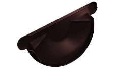 Заглушка торцевая универсальная GL PU 150 мм RAL 8017 шоколад