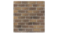 ТЕХНОНИКОЛЬ HAUBERK фасадная плитка Бельгийский Кирпич (2м2)